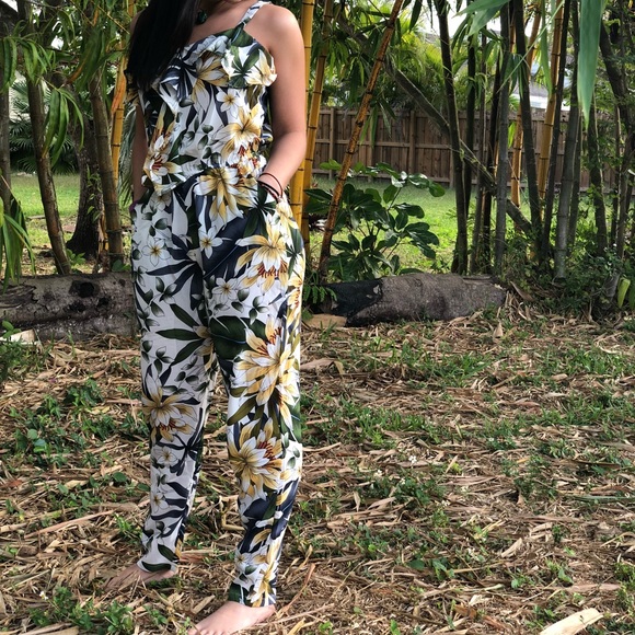 sunflower jumpsuit womens